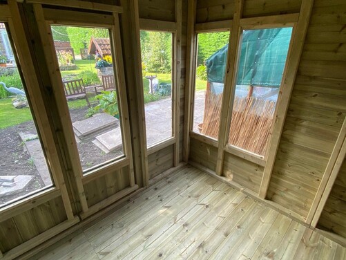 #SHP035 10x10 Pent Summer House