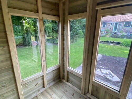 #SHP035 10x10 Pent Summer House