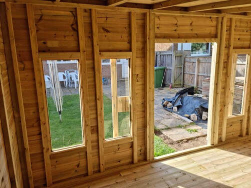 #SHP036 16x10 Pent Summer House