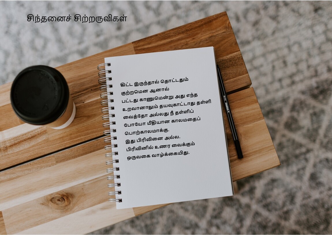 சிந்தனைச் சிற்றருவிகள்