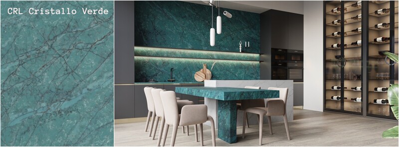 CRL quartz Cristallo Verde