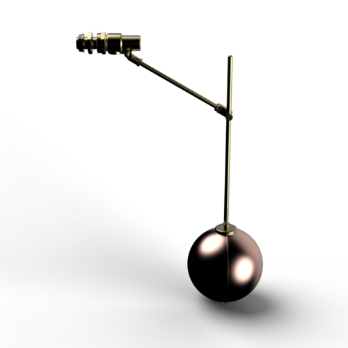 Equilibrium Float Valve with Drop Arm & Float - 28mm or 1 inch