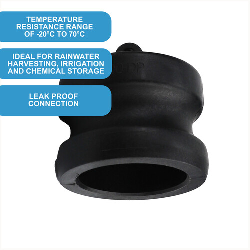 Camlock end plug (2 inch) Type DP