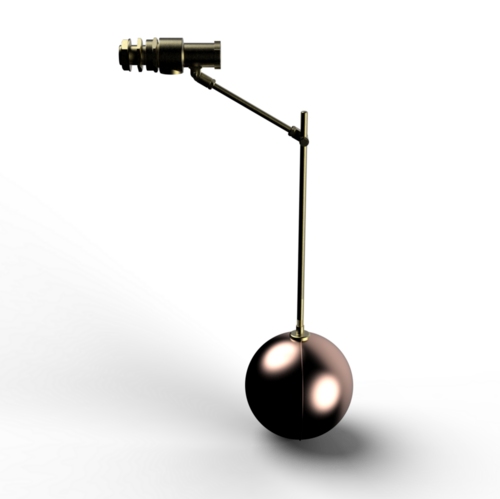 Equilibrium Float Valve with Drop Arm & Float - 54mm or 2 inch