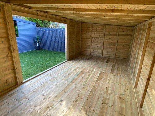 #SHP037 20x10 Pent Summer House