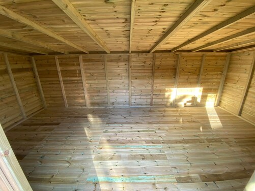 #SHP037 20x10 Pent Summer House