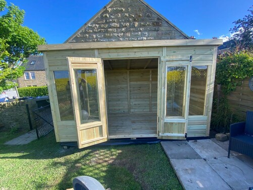 #SHP038 12x6 Pent Summer House