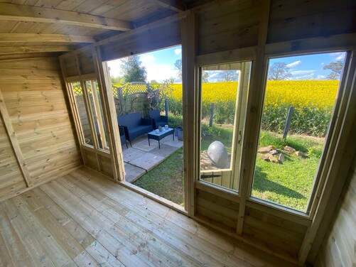 #SHP038 12x6 Pent Summer House