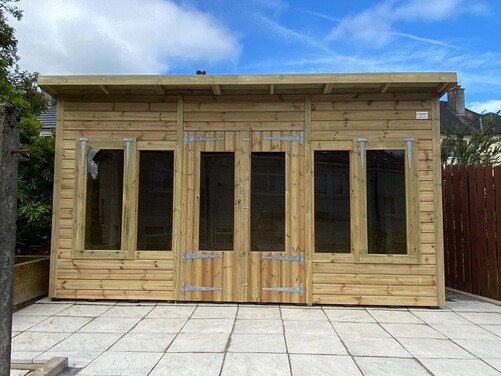 #SHP039 14x8 Pent Summer House