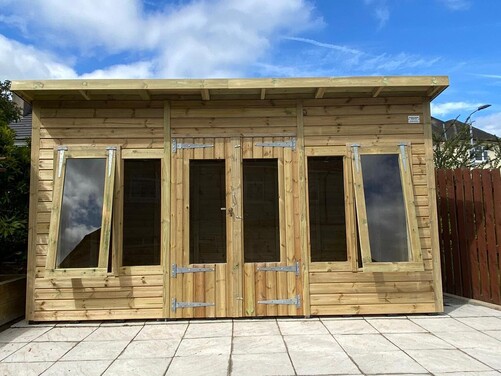 #SHP039 14x8 Pent Summer House