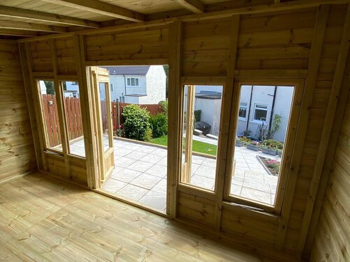 #SHP039 14x8 Pent Summer House