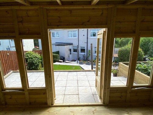 #SHP039 14x8 Pent Summer House