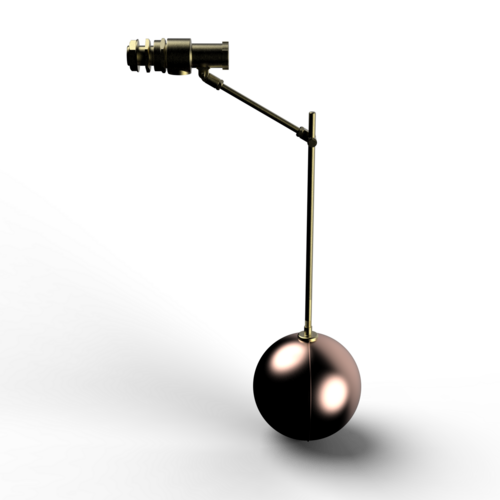 Equilibrium Float Valve with Drop Arm & Float - 76mm or 3 inch