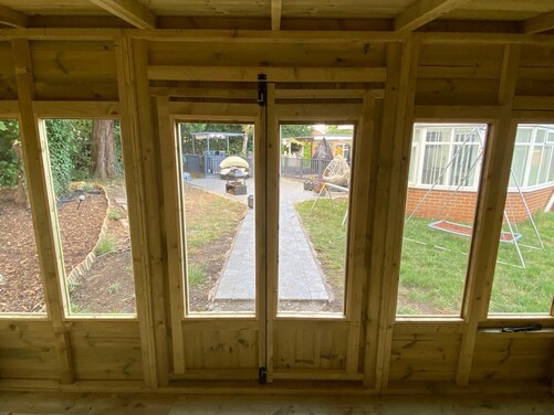 #SHP042 12x8 Pent Summer House