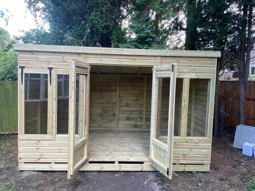 #SHP042 12x8 Pent Summer House