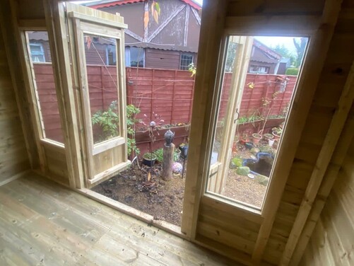 #SHP043 10x6 Pent Summer House