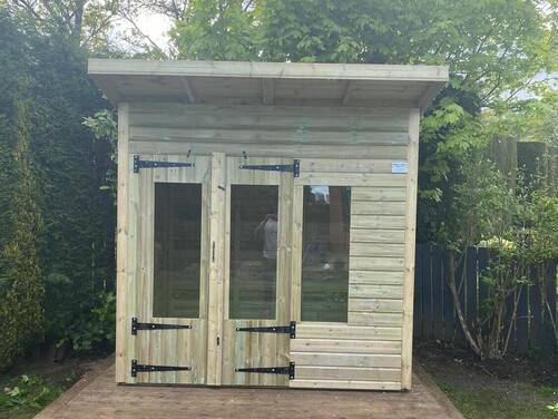 #SHP044 8x6 Pent Summer House