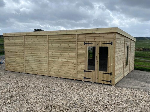 #SHP045 24x16 Pent Workshop Summer House