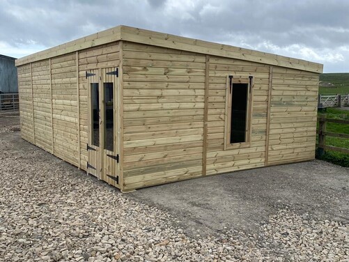 #SHP045 24x16 Pent Workshop Summer House