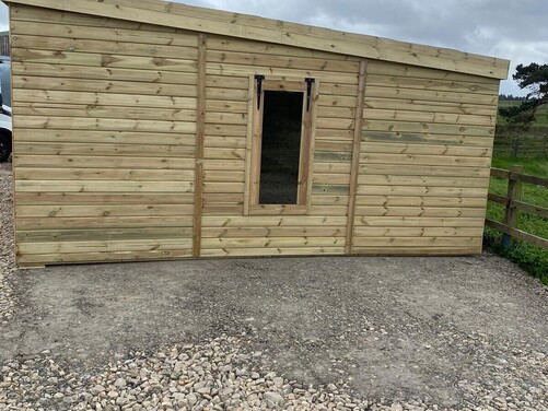 #SHP045 24x16 Pent Workshop Summer House