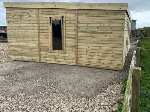 #SHP045 24x16 Pent Workshop Summer House