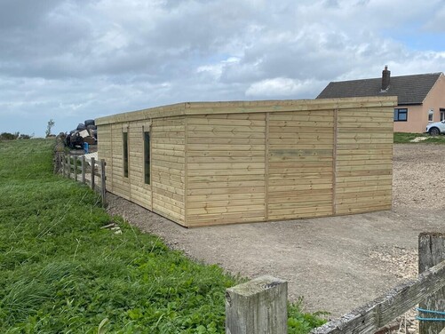 #SHP045 24x16 Pent Workshop Summer House