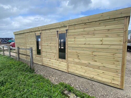 #SHP045 24x16 Pent Workshop Summer House
