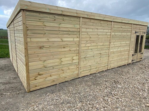 #SHP045 24x16 Pent Workshop Summer House