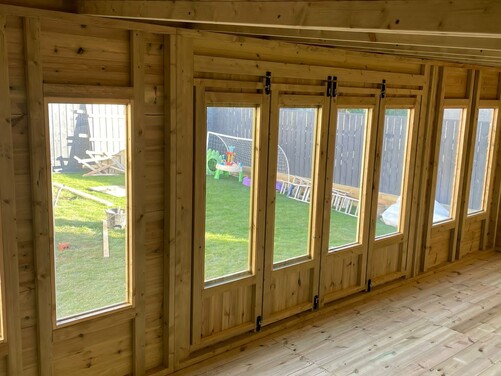 #SHP046 20x10 Pent Summer House