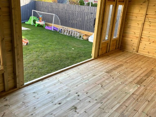 #SHP046 20x10 Pent Summer House