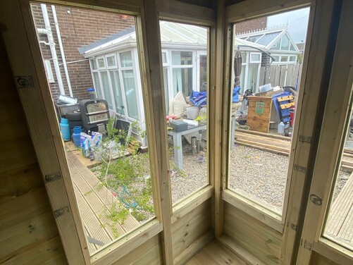 #SHP047 12x10 Pent Summer House