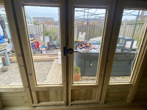 #SHP047 12x10 Pent Summer House