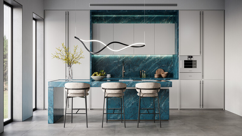 CRL Quartz Cristallo Azure 
