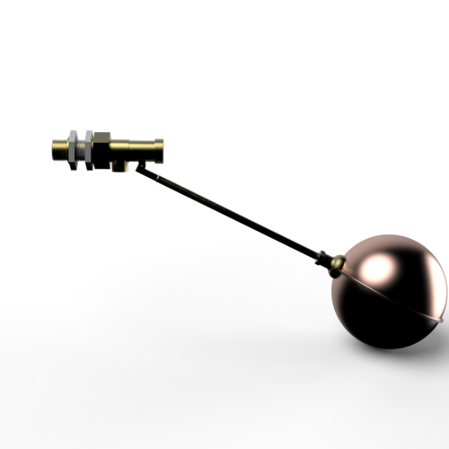BS 1212 Float Valve with Float - 22mm or 3/4 inch