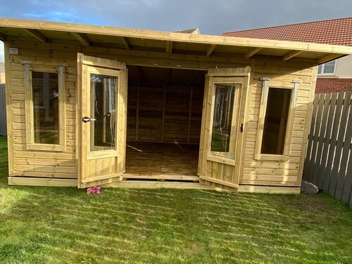 #SHP048 16x10 Pent Summer House