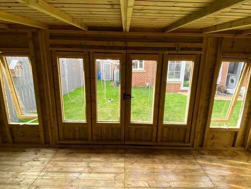 #SHP048 16x10 Pent Summer House