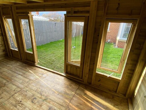 #SHP048 16x10 Pent Summer House