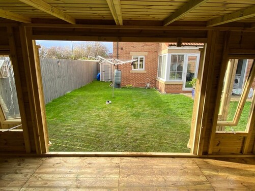 #SHP048 16x10 Pent Summer House