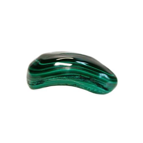 Malachite Polished Palm stone