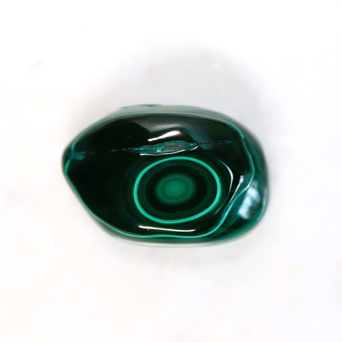 Malachite Polished Palm stone