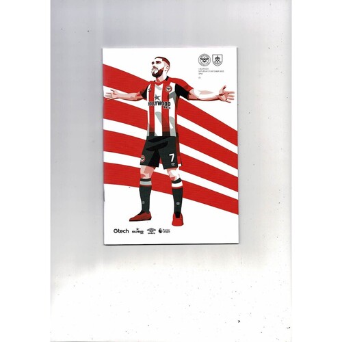 2023/24 Brentford v Burnley Football Programme
