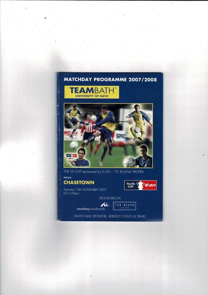 Latest Football Programmes Listed today