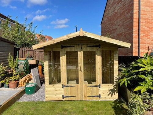 #SHA074 8x8 Apex Summer House