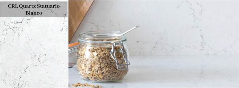 CRL Quartz Statuario Bianco