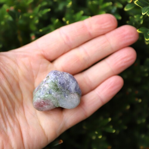 Watermelon Tourmaline Large Tumble Stone