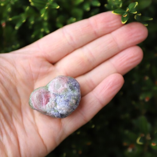 Watermelon Tourmaline Large Tumble Stone