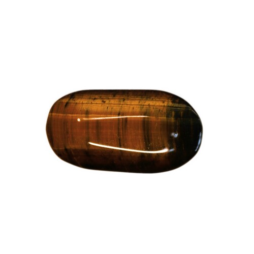 Tigers Eye Polished Palm Stone