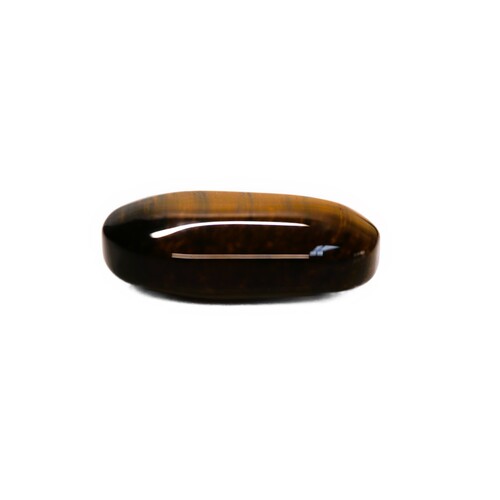 Tigers Eye Polished Palm Stone