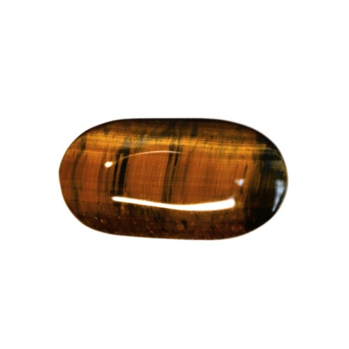 Tigers Eye Polished Palm Stone