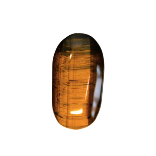 Tigers Eye Polished Palm Stone